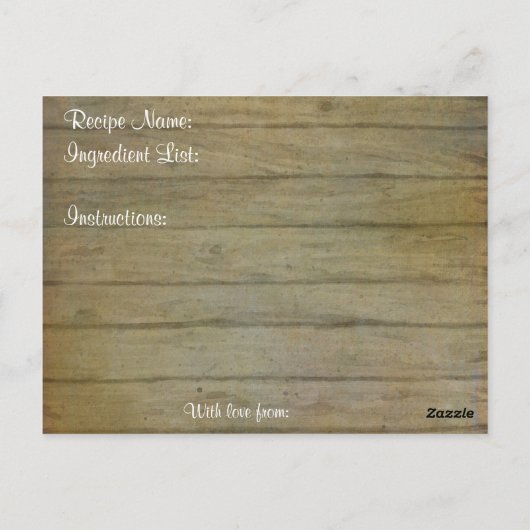 Rustisch land Mason Jar Blush Blue Hydrangeas Briefkaart (Achterkant)