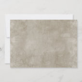 Rustisch land Mason Jar Bouquet Crackle Swirls Kaart (Achterkant)