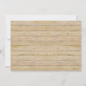 Rustisch land Mason Jar Lavender Floral Hydrangea Kaart (Achterkant)