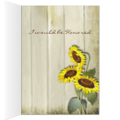 RUSTISCH LAND MASON JAR MET ZONLOWERS (Binnen (Rechts))