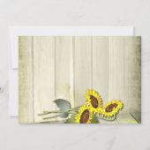 RUSTISCH LAND MASON JAR MET ZONLOWERS KAART (Achterkant)