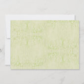 Rustisch land Mason Jar Peony Poppy Bouquet Pink Kaart (Achterkant)