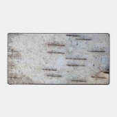 Rustisch land Natuur Klassieke Birch Bark Foto Bureaumat (Voorkant)