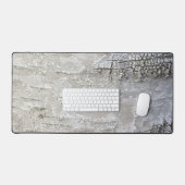 Rustisch land Natuur White Birch Bark Foto Bureaumat (Keyboard & Muis)