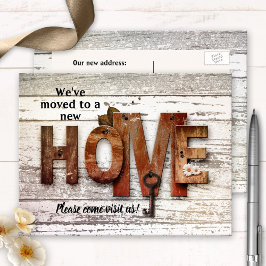 Rustisch land - Nieuw Briefkaart voor thuisverplaa