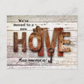 Rustisch land - Nieuw Briefkaart voor thuisverplaa (Voorkant)