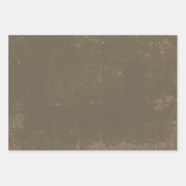  Rustisch land Olive Green Grunge Textuur Inpakpapier Vel
