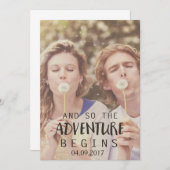 Rustisch land Opslaan van de datum-uitnodiging Save The Date (Voorkant / Achterkant)