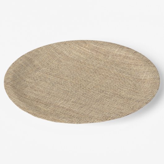 Rustisch land  overlapping papieren bordje (Gekanteld)