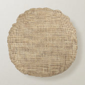 Rustisch land  overlapping rond kussen (Voorkant)