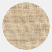 Rustisch land  overlapping ronde sticker (Voorkant)