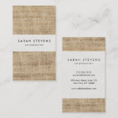 Rustisch land overlapping visitekaartje (Voorkant / Achterkant)