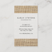 Rustisch land overlapping visitekaartje (Achterkant)