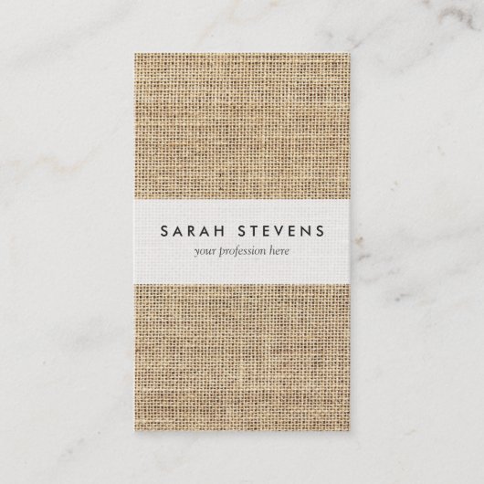 Rustisch land overlapping visitekaartje (Voorkant)