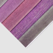 Rustisch land Paarse bruinhouten graantextuur Tissuepapier (Detail)