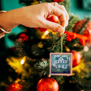Rustisch Land Thuis Ephemera Keramisch Ornament