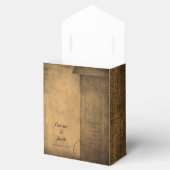 Rustisch Land Wood Barn Western huwelijk Bedankdoosjes (Geopend)