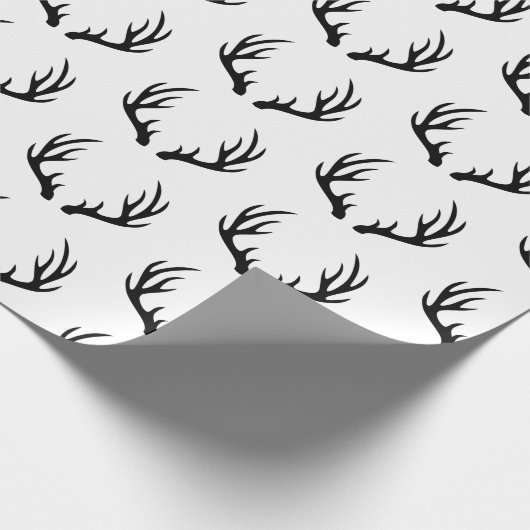 Rustisch land zwarte bruine strijders cadeaupapier (Hoek)