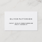 Rustisch landenkraftpapier Mason Jars Visitekaartje (Achterkant)