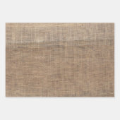 Rustisch landenomhullpapier en Homespun-verpakking Inpakpapier Vel (Voorkant 2)