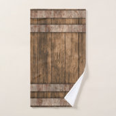 Rustisch landenpark - Monogram Bad Handdoek (Handdoek)