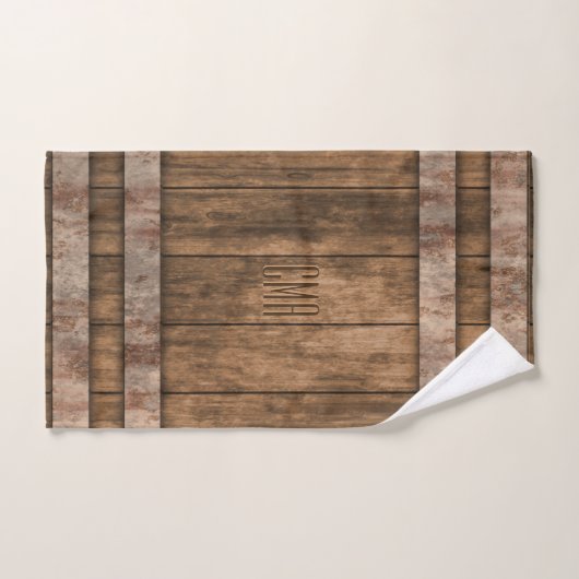 Rustisch landenpark - Monogram Bad Handdoek (Handdoek)