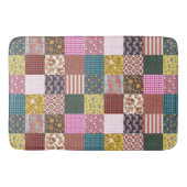 Rustisch  landpatchwork - Quilt Pattern Badmat (Voorkant)