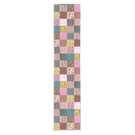 Rustisch  landpatchwork - Quilt Pattern Korte Tafelloper