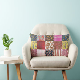 Rustisch landpatchwork - Quilt Pattern Kussen