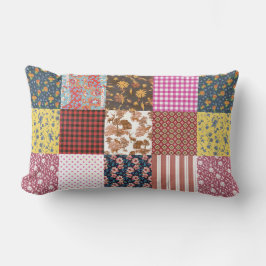 Rustisch  landpatchwork - Quilt Pattern Kussen