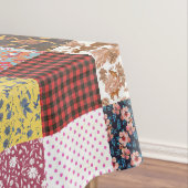 Rustisch landpatchwork - Quilt Pattern Tafelkleed (Voorbeeld)