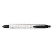 Rustisch landpatroon zwarte inkt pen (Achterkant)