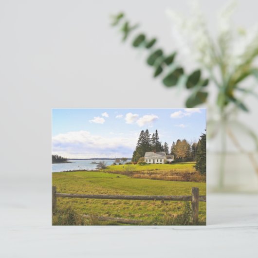 Rustisch landschap briefkaart (Staand voorkant)