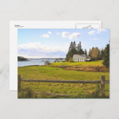 Rustisch landschap briefkaart (Voorkant / Achterkant)