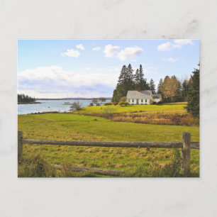 Rustisch landschap briefkaart