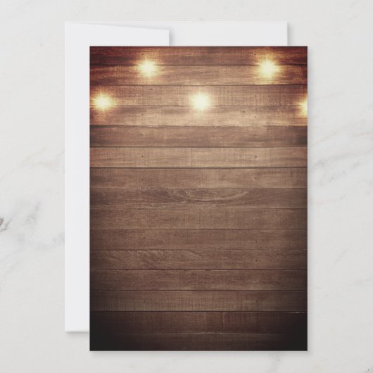 Rustisch landschap met grote trekstaarten kaart (Achterkant)