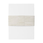 Rustisch licht hout uitnodigingen wikkel (Achterkant Voorbeeld)