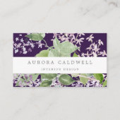 Rustisch Lila | PAARS VISITEKAARTJE (Voorkant)