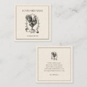 Rustisch Logo Boerderij Square Visitekaartje (Voorkant / Achterkant)