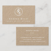 Rustisch logo visitekaartje (Voorkant / Achterkant)