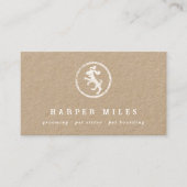Rustisch logo visitekaartje (Voorkant)