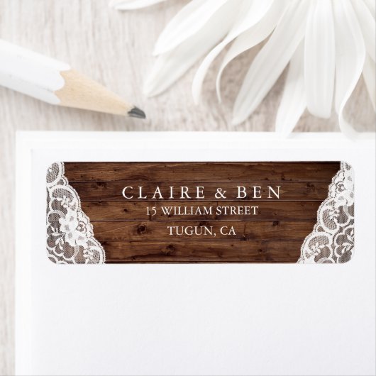 Rustisch  logo voor weddenschappen etiket (Insitu)