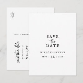 Rustisch Manuscript sparen het Briefkaart van de A