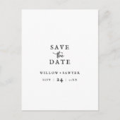 Rustisch Manuscript sparen het Briefkaart van de A (Voorkant)