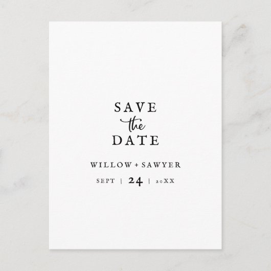 Rustisch Manuscript sparen het Briefkaart van de A (Voorkant)