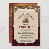 Rustisch meer kampthema kaart (Voorkant / Achterkant)