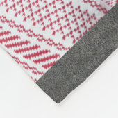 Rustisch Monogram Geheel fotokolkbord Fleece Deken (Hoek)