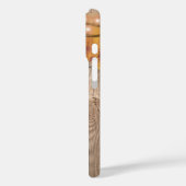 Rustisch Monogram Initiaal herfst Lights Hood Case-Mate iPhone Case (Achterkant / Links)