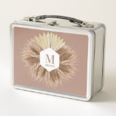 Rustisch monogram Neutrale Kleuren Warm (Voorkant)