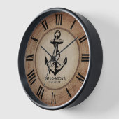 Rustisch Nautical Wood en Anchor (Hoek)